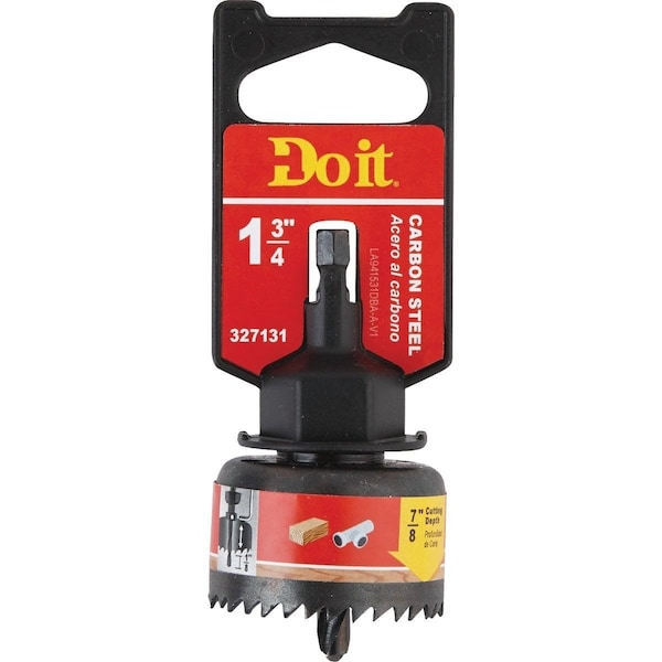 All-Source 1-3/4 In. Carbon Steel Hole Saw with Mandrel 941531DB - main